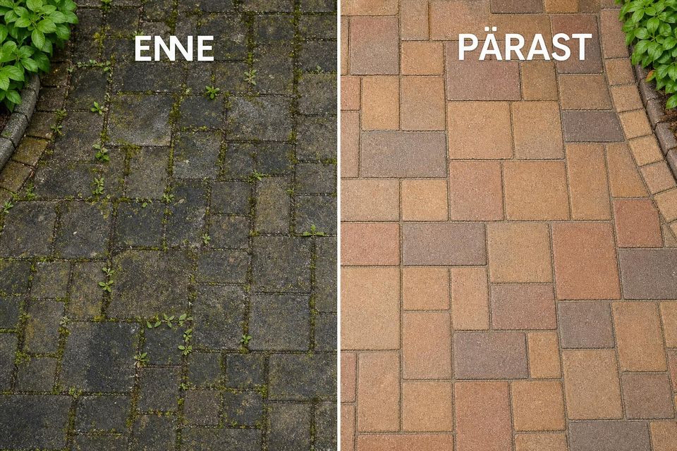 Tänavakivi puhastus